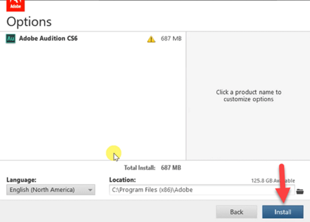 Chọn Install để phần mềm được bắt đầu cài đặt