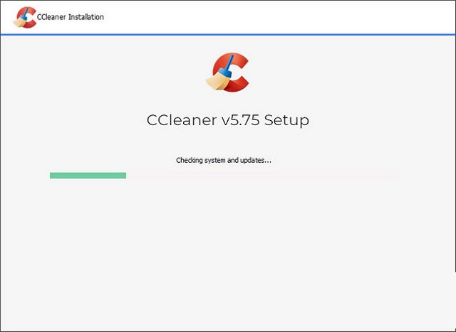 Tiến trình cài đặt CCleaner