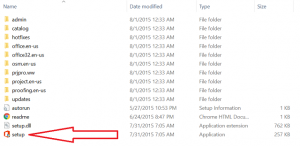 Người dùng cho chạy file setup như hình