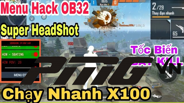 Ảnh 3: Hack FF OB32 Auto Headshot giúp bạn tiêu diệt kẻ địch chỉ với 1 viên đạn (Nguồn: Internet) Ảnh 3: Hack FF OB32 Auto Headshot giúp bạn tiêu diệt kẻ địch chỉ với 1 viên đạn (Nguồn: Internet)