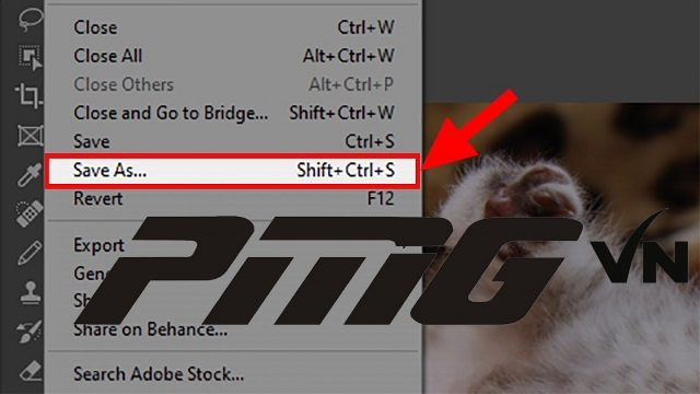 Mở file Photoshop cần xuất ảnh qua Mail Mở file Photoshop cần xuất ảnh qua Mail