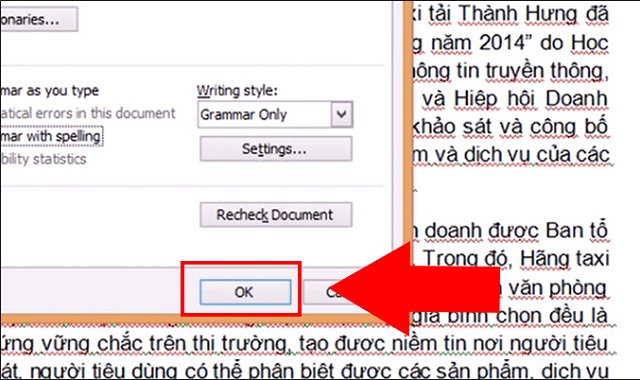 Nhấn OK để kết thúc Nhấn OK để kết thúc