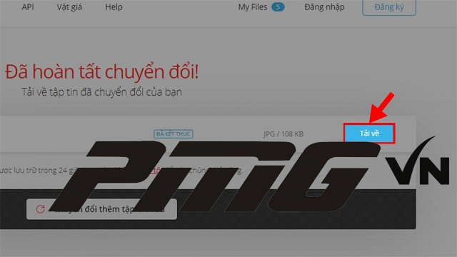 Nhấn Tải về để chuyển file PSD thành JPEG Nhấn Tải về để chuyển file PSD thành JPEG
