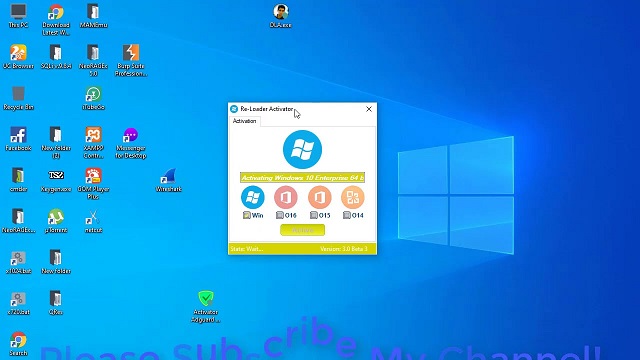 Re-Loader Activator phiên bản 3.3 hỗ trợ kích hoạt nhiều phiên bản Windows và Office khác nhau