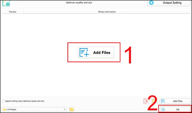 Cách tải và sử dụng Format Factory đơn giản nhất 9 Add file mình muốn nhấn OK