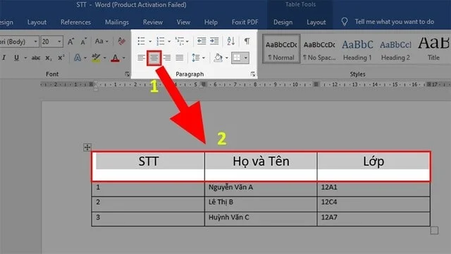 4 cách căn giữa ô trong Word cực đơn giản, ai cũng làm được 10 Bạn nhấp chuột vào “Align Center” trong mục “Paragraph” để căn chỉnh giữa ô trong bảng word