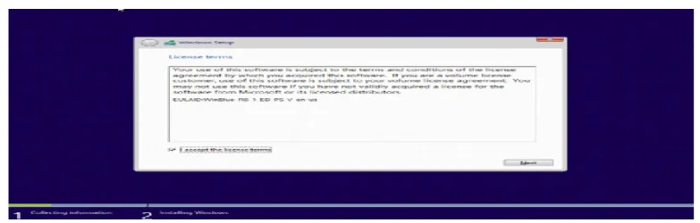 Hướng dẫn cách download Win 7 trực tiếp từ Microsoft 10 Ảnh 10: Đồng ý với điều khoản sử dụng và bấm Next