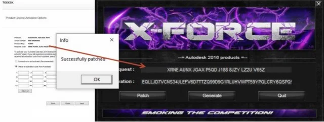 3DS Max 2016: Hướng dẫn download, cài đặt chi tiết 11 Ảnh 10: Sao chép mã code tại ô "Request Code"