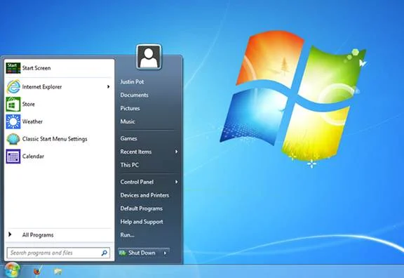 Hướng dẫn cách download Win 7 trực tiếp từ Microsoft 14 Ảnh 14: Giao diện làm việc của hệ điều hành Windows 7