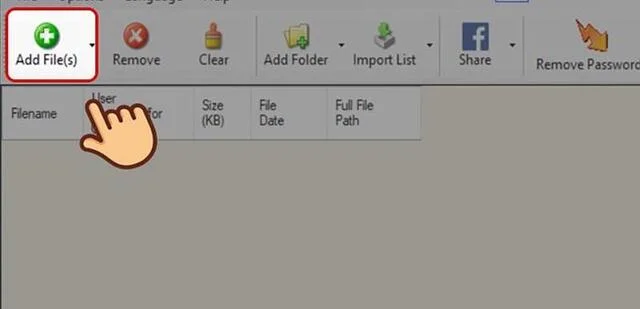 Cách copy file PDF cực nhanh và dễ dàng bạn không nên bỏ qua 2 Mở khóa cho file PDF bị mã hóa bảo mật - Bước 2