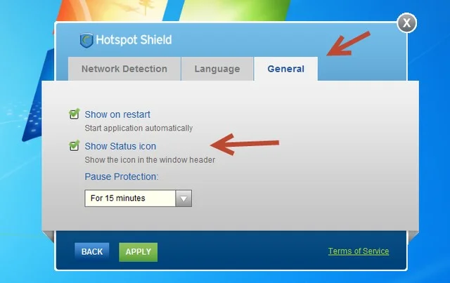 Cài đặt Hotspot Shield bản full crack vô cùng đơn giản 5 Nên lựa chọn cài đặt mặc định để phần mềm hoạt động được tối ưu