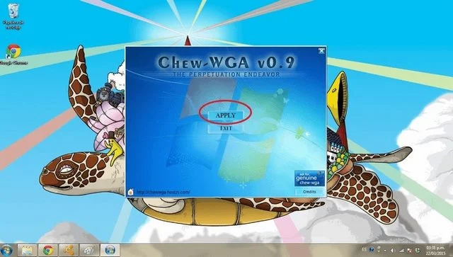 Ảnh 6: Bấm chọn nút APPLY