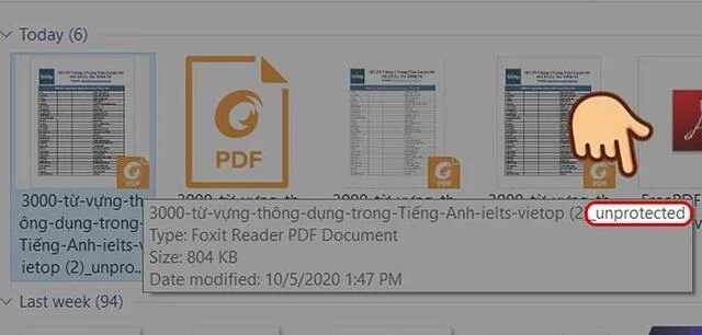Cách copy file PDF cực nhanh và dễ dàng bạn không nên bỏ qua 7 Mở khóa cho file PDF bị mã hóa bảo mật - Bước 7