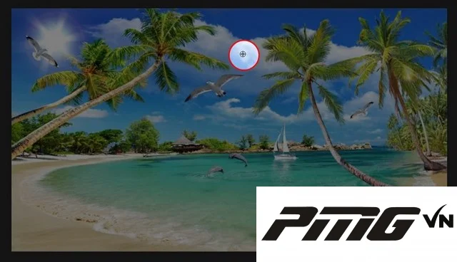 Hướng dẫn 4 cách xóa trong Photoshop chi tiết từ A đến Z 7 Ảnh 7: Nháy đúp chuột vào khu vực vật thể cần xóa