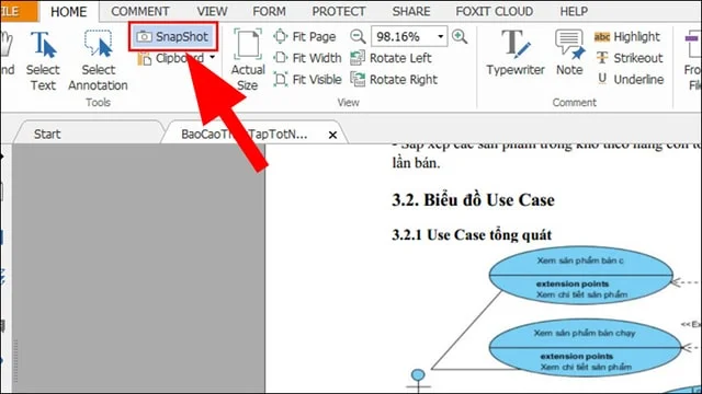 Cách copy file PDF cực nhanh và dễ dàng bạn không nên bỏ qua 9 Copy hình ảnh trong file PDF nhanh chóng - Bước 2