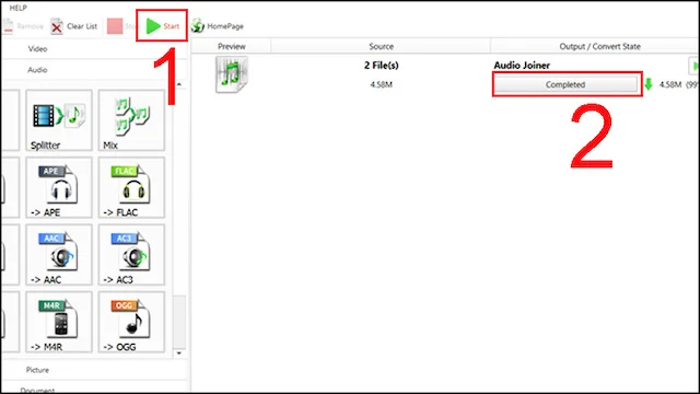 Cách tải và sử dụng Format Factory đơn giản nhất 12 Bấm Start và đợi Complete là được
