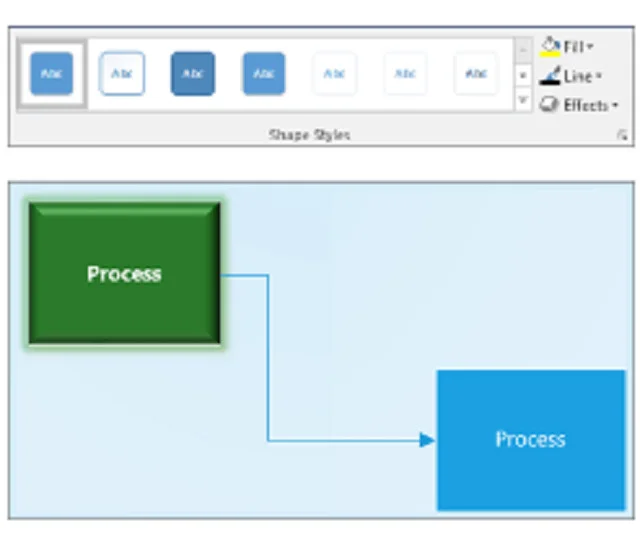 Chỉ dẫn tải và cài đặt Microsoft Visio 2016 đơn giản 21 Bước 5: Định dạng trong Visio