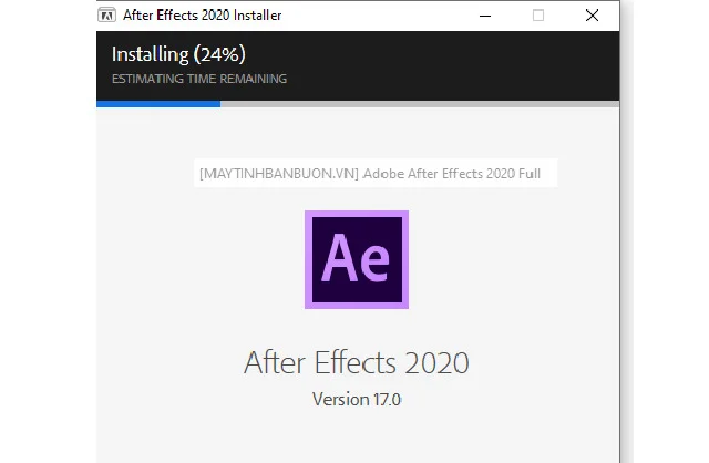 Những thông tin cơ bản về công cụ Adobe After Effects 10 Bước 3: Phần mềm tự động cài đặt