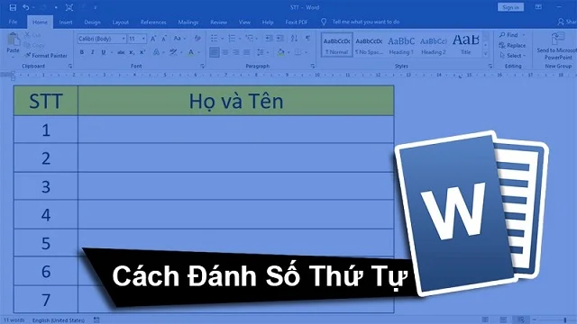 Bí quyết để sở hữu một số cách đánh số thứ tự trong Word nhanh và khoa học 1 Cách đánh số thứ tự trong Word