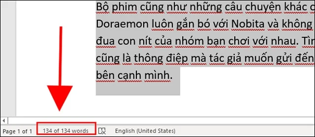 Trọn vẹn bộ 5 cách đếm ký tự trong Word trên điện thoại và máy tính 1 Cách đếm ký tự trong Word trên thanh trạng thái