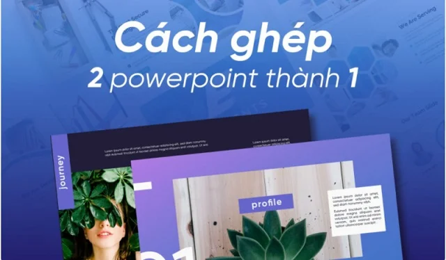 Bí quyết để thực hiện tốt các cách ghép 2 bài PowerPoint một cách nhanh nhất 1 Cách ghép 2 bài PowerPoint thành một