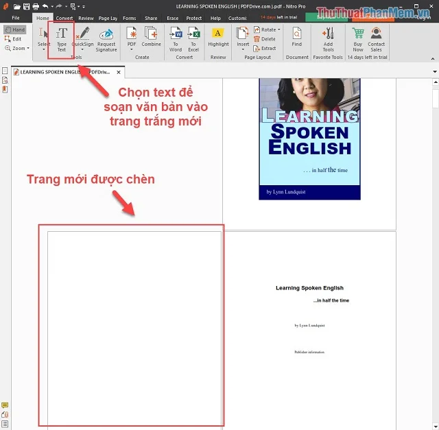 4 bí quyết về cách chèn thêm trang vào file PDF nhanh gọn và dễ dàng 3 Cách thêm trang mới cho file PDF