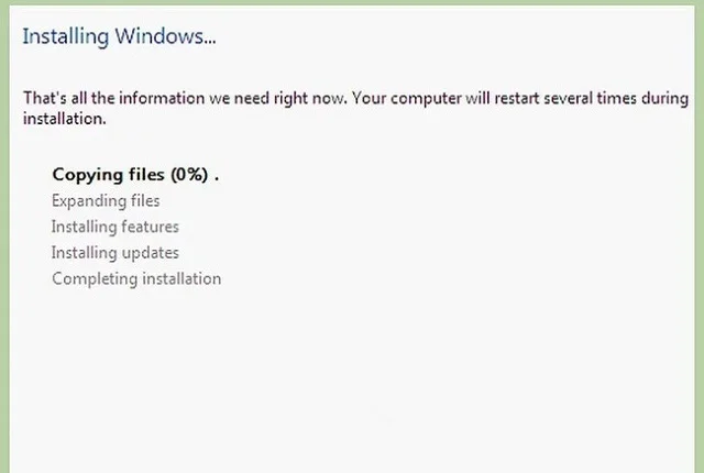 Hướng dẫn chi tiết cách tải và kích hoạt VMware Workstation 12 Cài đặt win và chờ quá trình kích hoạt phần mềm VMware hoàn tất