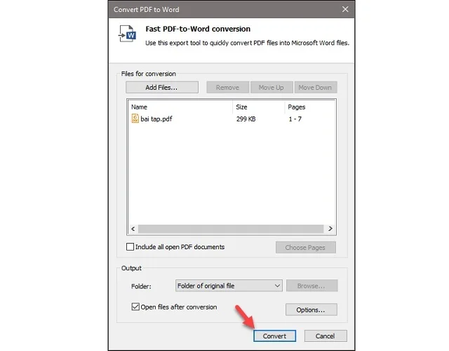 Hướng dẫn cài đặt phần mềm Nitro PDF Pro 13 mới nhất 24 Chọn Convert để thực hiện chuyển đổi