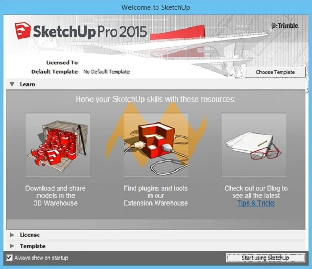 Hướng dẫn download SketchUp Pro 2015 và cài đặt chi tiết 2 Chọn đúng link tải phần mềm full crack để giảm thiểu chọn phải link chứa virus