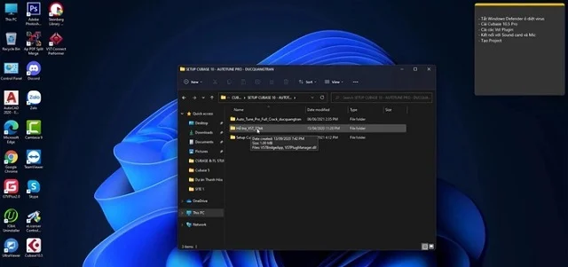 Hướng dẫn từ A - Z các bước cài đặt phần mềm Cubase 10 trên máy tính 11 Chọn mục hỗ trợ VST 32bit