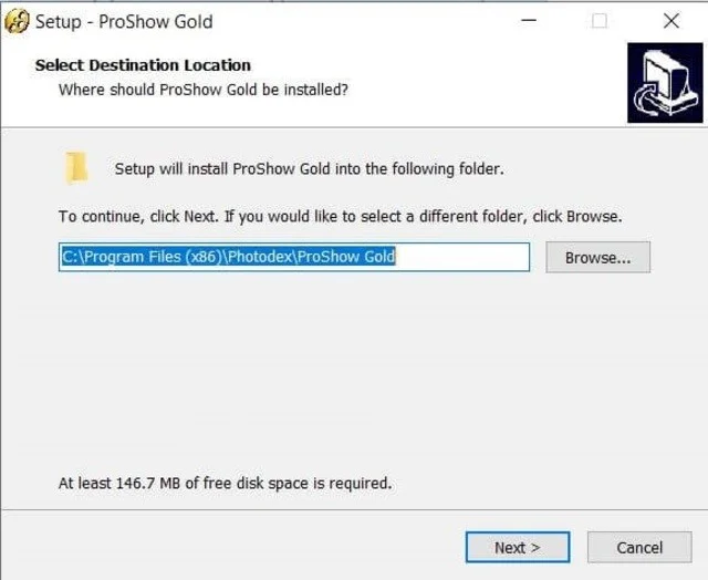 Tải phần mềm ProShow Gold để tạo những video sống động 13 Cứ chọn Next để tiếp tục