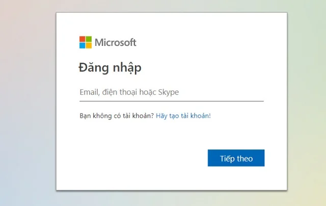 Bí quyết để sở hữu các cách ghép video vào PowerPoint đơn giản và nhanh gọn 1 Đăng nhập tài khoản Microsoft