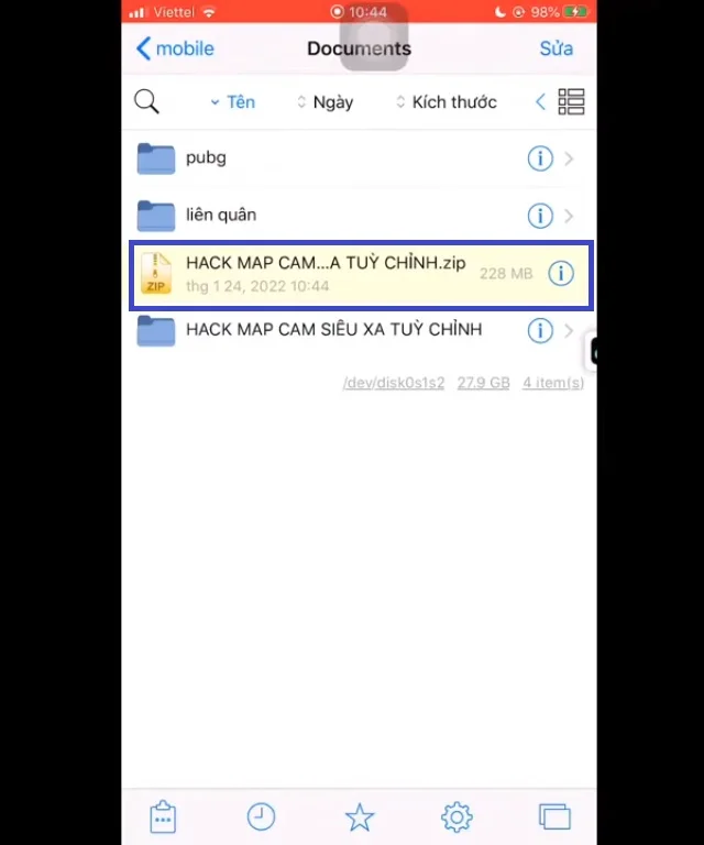Bỏ túi ngay cách hack map Liên Quân chuẩn xịn xò 5 Folder đã được giải nén hoàn tất