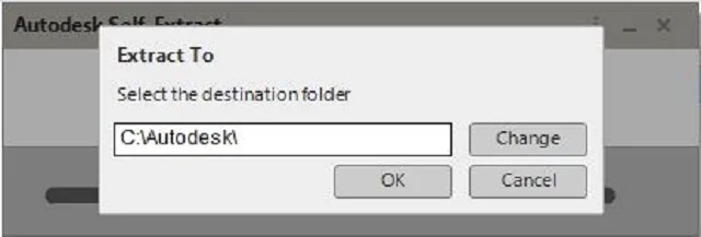 Giải nén file đã tải