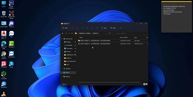 Hướng dẫn từ A - Z các bước cài đặt phần mềm Cubase 10 trên máy tính 4 Giải nén phần mềm