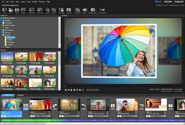 Tải phần mềm ProShow Gold để tạo những video sống động 16 Giao diện phần mềm ProShow Gold