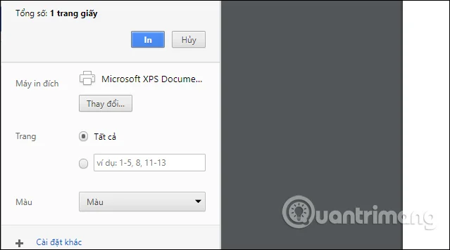 2 cách in trong Google Docs cho người mới 6 Thiết lập các tùy chọn