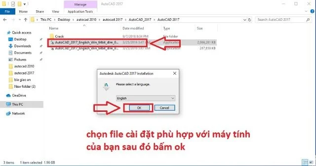Link tải AutoCad 2017 full vĩnh viễn và hướng dẫn cài đặt đơn giản nhất 6 Hình 2: Chọn next tự động cài đặt