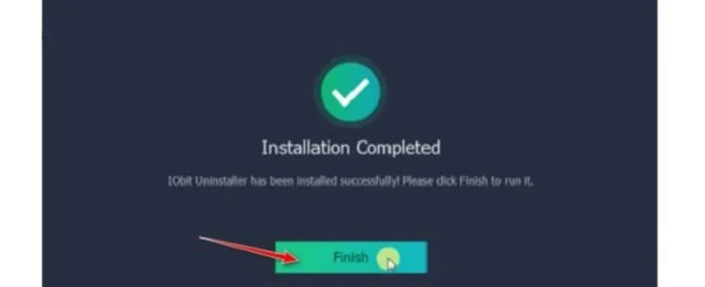 Hướng dẫn download IObit Uninstaller chi tiết bản mới nhất 8 Hoàn tất quá trình cài đặt phần mềm vào máy tính