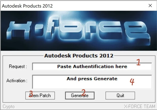 Download Autocad 2012 Miễn Phí: Phiên Bản 32/64 bit Đầy Đủ Chức Năng 13 dán vào thư mục Request