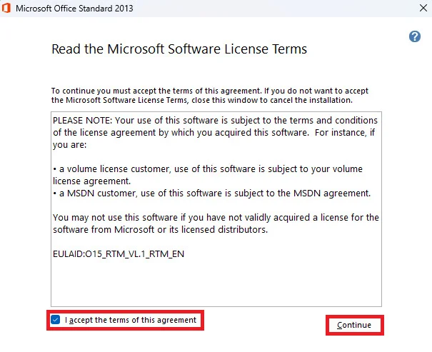 Hướng dẫn tải phần mềm Word 2013 crack full 13 I accept the terms of this agreement.