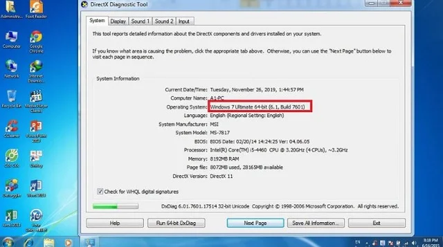 Hướng dẫn download và cài đặt Wandriver 7 chi tiết 4 Kiểm tra hệ điều hành của máy tính sử dụng
