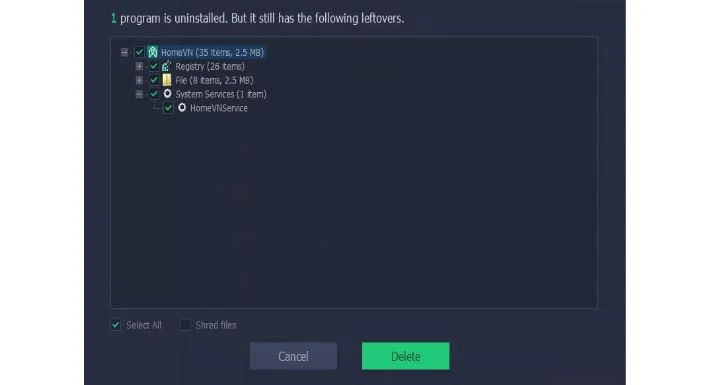 Hướng dẫn download IObit Uninstaller chi tiết bản mới nhất 21 Kiểm tra lại và xóa