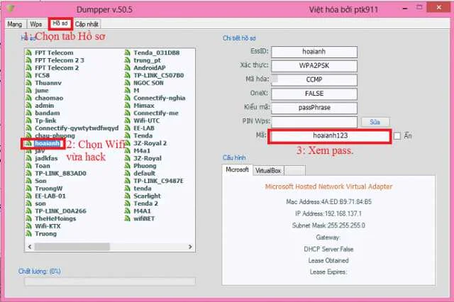 Hướng dẫn chi tiết cách tải phần mềm JumpStart full crack 13 Kiểm tra mật khẩu wifi