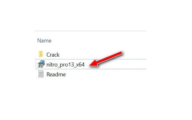 Hướng dẫn cài đặt phần mềm Nitro PDF Pro 13 mới nhất 4 Lựa chọn file nitro_pro13_x64.exe