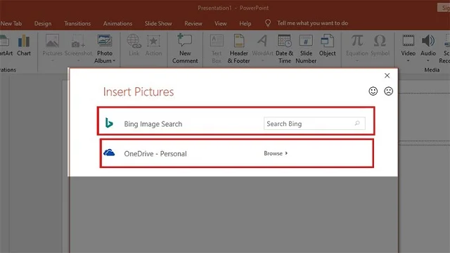 Tổng hợp một số cách chèn ảnh vào PowerPoint cực dễ 9 Lựa chọn nguồn kho ảnh trực tuyến trên Internet