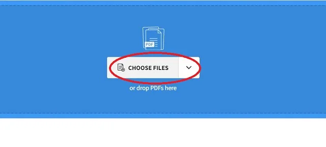 Hướng dẫn từ A – Z cách cắt chữ ký trong PDF 3 Lựa chọn trang PDF cần chuyển đổi sang Word