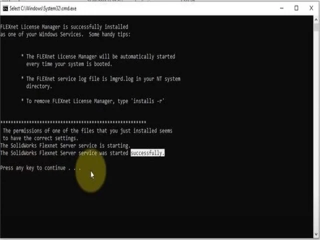 Hướng dẫn chi tiết tải và crack Solidworks 2020 full 8 Màn hình Command xuất hiện