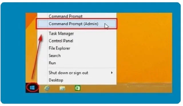 Mách bạn 2 cách Active Win 8 bản quyền vĩnh viễn 3 Mở CMD lên