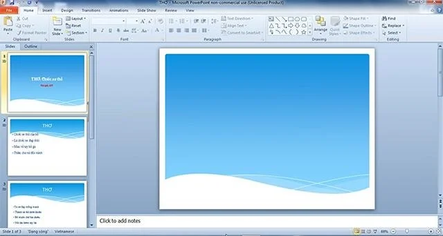 Trọn bộ 4 cách chèn nhạc vào PowerPoint đơn giản, khoa học và nhanh gọn 1 Mở file Powerpoint muốn chèn nhạc